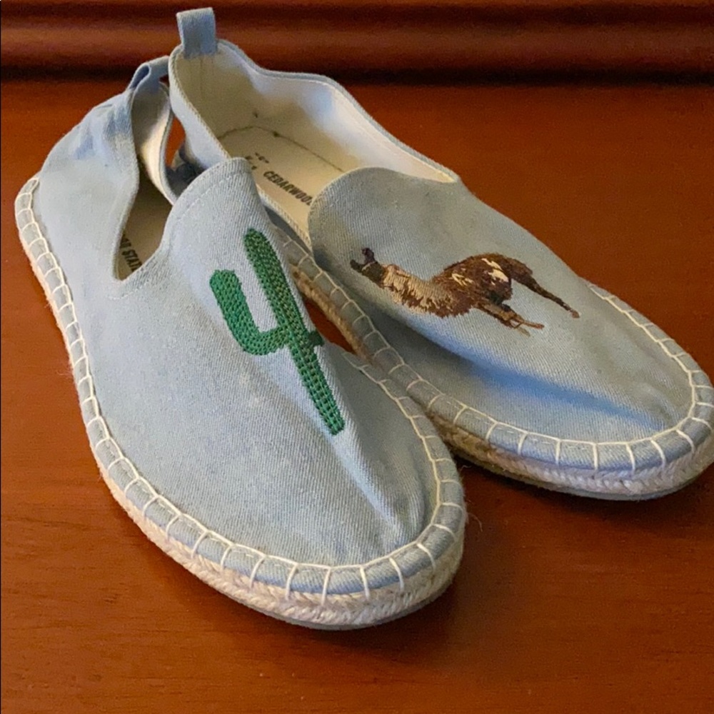 Llama & Cactus Loafers